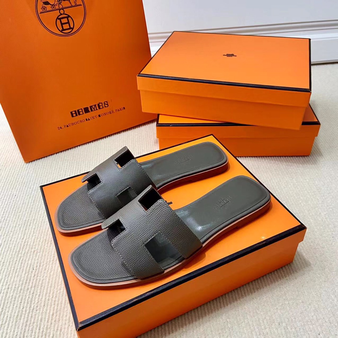 에르메스 올수공 오란 슬리퍼 샌들 앱송 63